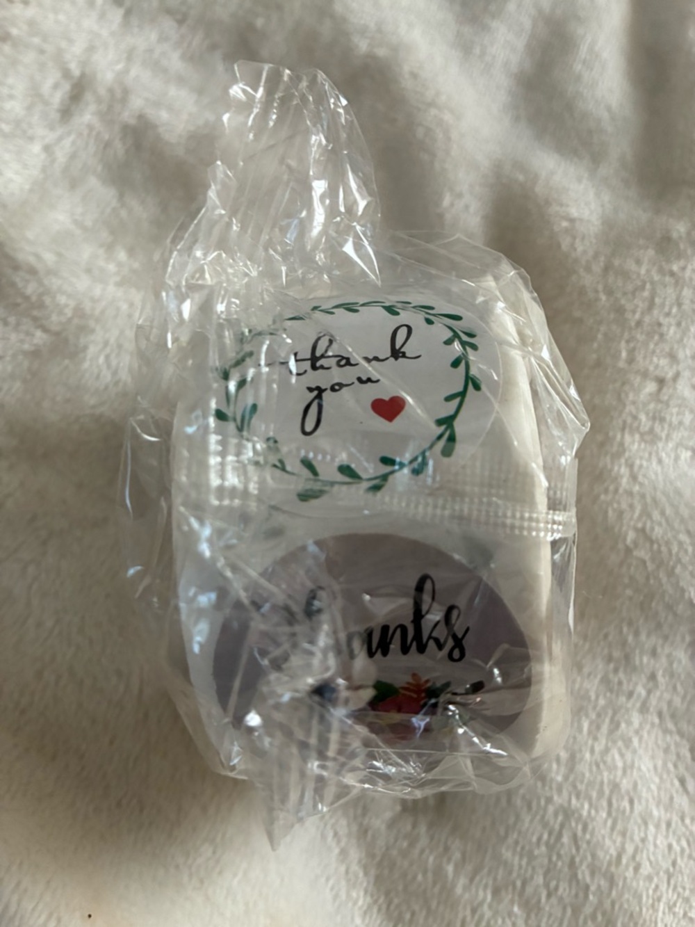 Thank You Stickers – 500pcs 1.5” Round Labels for Small business & Gift Sealing